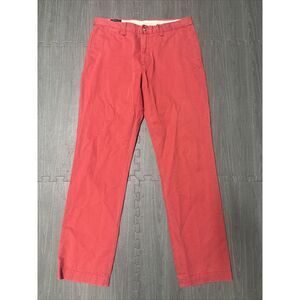 Polo Ralph‎ Lauren Chino Pants 34x34 Pink/ Salmon Classic Fit Straight
